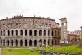 The Theatre of Marcellus Theatrum Marcelli or Teatro di Marcello. Ancient open-air theatre in Rome Royalty Free Stock Photo