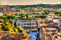 Theatre Marcellus, view from Capitoline Hill Royalty Free Stock Photo