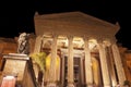 Theatre Massimo by night.Palermo Royalty Free Stock Photo