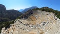 Theatre of Mount Gulluk-Termessos of Turkey