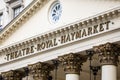 Theatre Royal Haymarket in London, UK Royalty Free Stock Photo