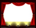 Theatre stage Royalty Free Stock Photo
