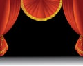 Theatre stage curtain