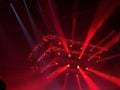 Theatre Stage Lighting Design Effect Atmosphere Ambience Mood Settings LED lights Par Movers Light Console Show Live Production Royalty Free Stock Photo