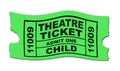 Theatre Ticket Admit Child