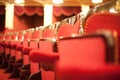 Theatrical armchairs Royalty Free Stock Photo