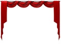 Theatrical Curtain Royalty Free Stock Photo