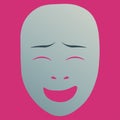 Happy theatrical mask