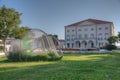 Theatro Garcia de Rezende in Portuguese town Evora Royalty Free Stock Photo