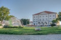 Theatro Garcia de Rezende in Portuguese town Evora Royalty Free Stock Photo