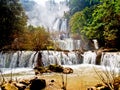 Thee Lor Su Waterfall in Thailand Royalty Free Stock Photo