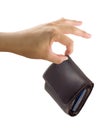 Theft - Stealing Wallet Royalty Free Stock Photo