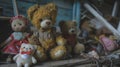 Abandoned toys formed a secret society, teaching each other resilience and joy.