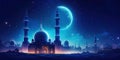 theme of Eid-al-Adha, the Feast of Sacrifice. Generative AI