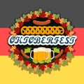 The theme Oktoberfest