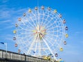 Theme park ferris wheel photography