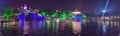 Theme Park Nightlight Panorama