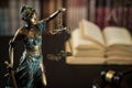 Themis figurine. The criminal law.