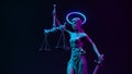 Themis Statue Justice Law Lawyer Business Concept