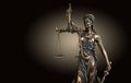 Themis Statue Justice Scales Law Lawyer Business Concept Royalty Free Stock Photo