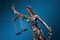 Themis Statue Justice Scales Law Lawyer Business Concept Royalty Free Stock Photo