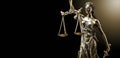 Socha spravedlnost váhy právník 