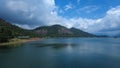 Thenmala or Parappar dam reservoir, Kallada irrigation project, Kollam, Kerala Royalty Free Stock Photo