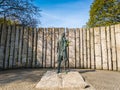 Theobald Wolfe Tone Statue on Stephens Green in Dublin