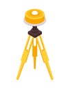 Theodolite Isometric Icon