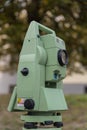 Instrument for surveying - closeup