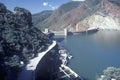 Theodore Roosevelt Dam at Theodore Roosevelt Lake, AZ Royalty Free Stock Photo