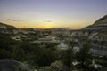 Theodore Roosevelt National Park Landscapes Royalty Free Stock Photo