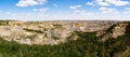 Theodore Roosevelt National Park Landscapes Royalty Free Stock Photo