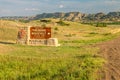 Theodore Roosevelt National Park sign