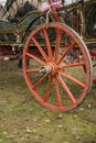 Decorated cart for St. Theodore`s day