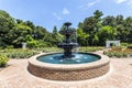 Fountain at public park in Bellingraths gardens Royalty Free Stock Photo
