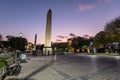 Theodosius Obelisk, Istanbul, Turkey Royalty Free Stock Photo