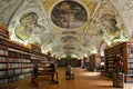 The Theological Hall in Strahov Monastery in Prague, constructed in 1720s, Czech Republic Royalty Free Stock Photo