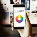 Theory Graphic Chart Color Scheme Concept Royalty Free Stock Photo