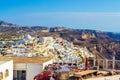 Santorini island beautiful scenery scenic view Fira Cyclades Greece