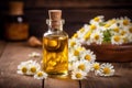 Therapeutic Chamomile essential oil. Generate Ai