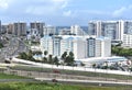 San juan puerto rico aerial view  panorama city Royalty Free Stock Photo