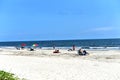 Beach in the isle of palms south caroline usa