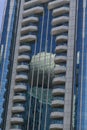 Beautiful Image of a Building Reflected over Other