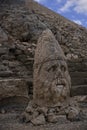 Mount Nemrut, Kingdom of Commagene, ancient statue heads. Turkey. Royalty Free Stock Photo