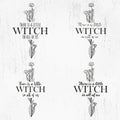 There is a little Witch in all of us, Practical Magic, Little Witch, Witch Quotes, Cricut, Cut files for Cricut, Silhouette