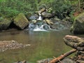 Cascades along Cabin Creek Trail at Grayson Highlands