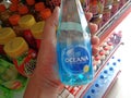 Kediri, Indonesia Januari 12, 2020 : oceana, one of indonesian famous soft drink