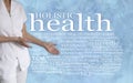 There are so many different Holistic health therapies to choose from Royalty Free Stock Photo