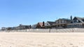 Breezy point homes queens new york oceanfront private beach Royalty Free Stock Photo